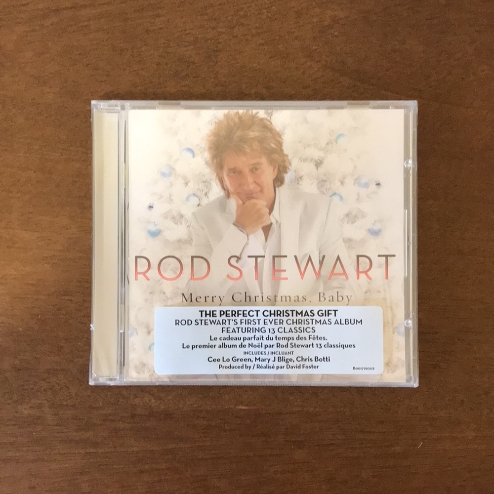 Sealed, Rod Stewart Merry Christmas Baby 2012 CD